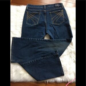 Levi's Strauss Stretched Low Rise Flare Jeans